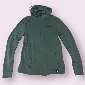 YoungLA Mens536 Night Runner Zip up Hoodie